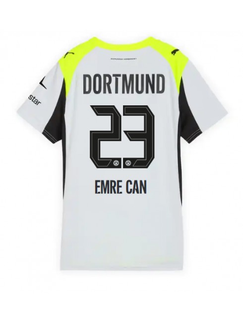 Borussia Dortmund Emre Can #23 Replika Borta Kläder Dam 2025-26 Kortärmad Borussia Dortmund Emre Can #23 Replika Borta Kläder Dam 2025-26 Kortärmad